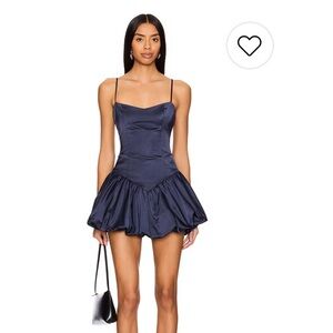 Lioness bubble hem dress